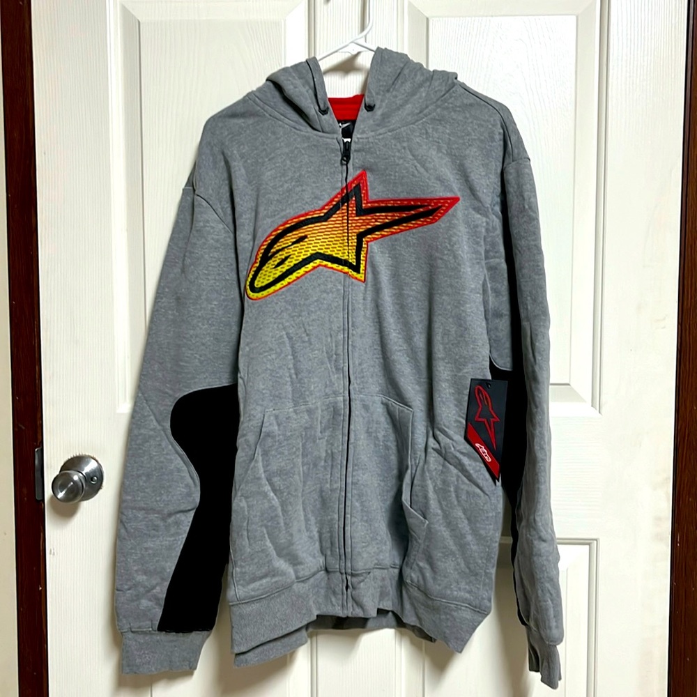Alpinestars Men’s Passive Zip Fleece Size Large NWT